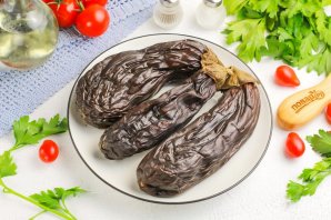 Печеные баклажаны на зиму