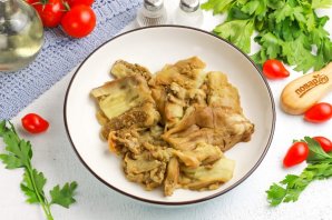 Печеные баклажаны на зиму