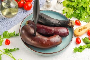 Печеные баклажаны на зиму