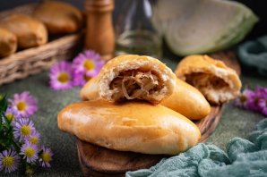 Пирожки с капустой в духовке
