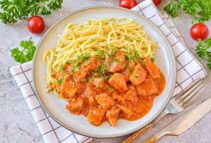 Подлив из свинины