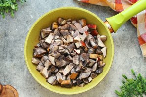 Подосиновики со сметаной