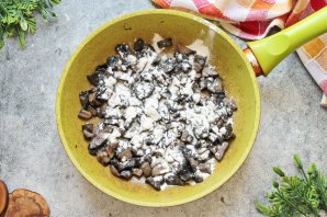 Подосиновики со сметаной