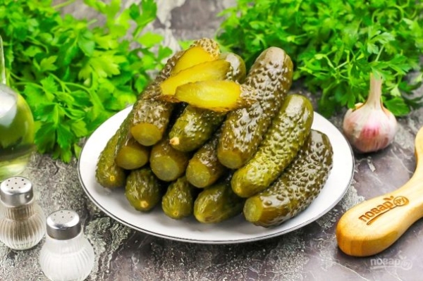 Рецепт малосольных огурцов на зиму Рецепт малосольных огурцов на зиму