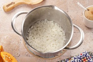 Рисовая каша с тыквой Рисовая каша с тыквой