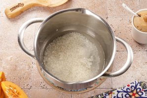 Рисовая каша с тыквой Рисовая каша с тыквой