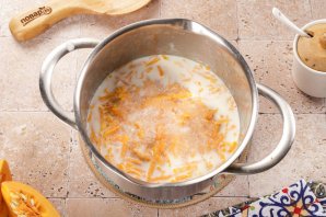 Рисовая каша с тыквой Рисовая каша с тыквой