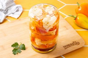 Салат из цветной капусты на зиму