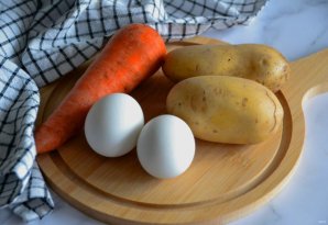 Салат "Мимоза" с крабовыми палочками