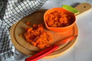 Салат "Мимоза" с крабовыми палочками