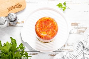 Салат с рисом на зиму
