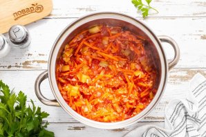 Салат с рисом на зиму