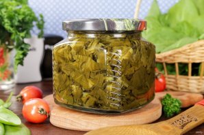 Щавель на зиму в банке