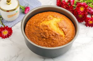 Сметанный пирог с ягодами Сметанный пирог с ягодами