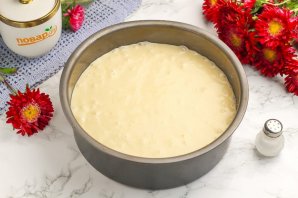 Сметанный пирог с ягодами Сметанный пирог с ягодами