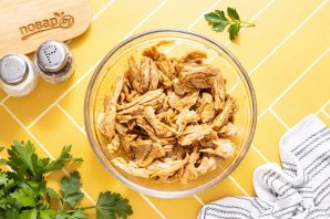 Соевое мясо в аэрогриле