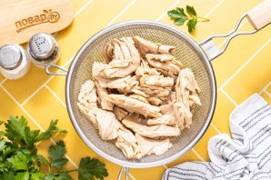 Соевое мясо в аэрогриле