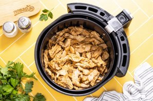 Соевое мясо в аэрогриле