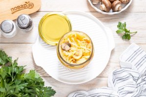Солянка с шампиньонами на зиму Солянка с шампиньонами на зиму