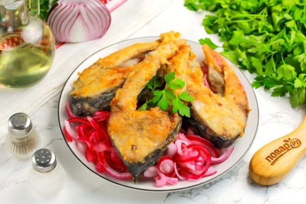 Стейк из карпа Стейк из карпа