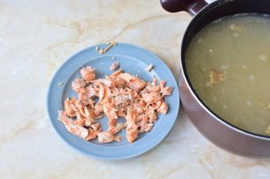 Суп из головы семги Суп из головы семги