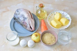 Суп из головы семги Суп из головы семги