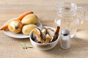 Суп из замороженных грибов