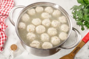 Суп с фрикадельками Суп с фрикадельками