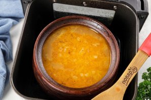 Суп в аэрогриле