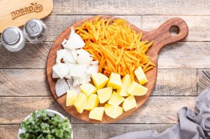 Свекольный суп с кочерыжкой брокколи