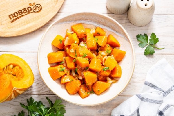 Тушеная тыква Тушеная тыква