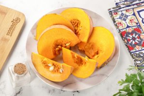 Тыква на сковороде