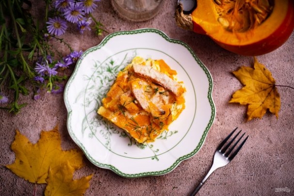 Тыква в сливках Тыква в сливках