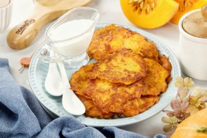 Тыквенные оладьи