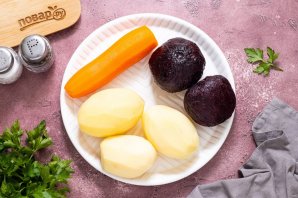 Винегрет с квашеной капустой