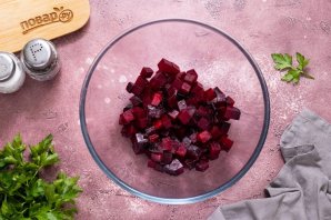 Винегрет с квашеной капустой