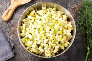 Винегрет с зелёным яблоком Винегрет с зелёным яблоком