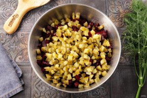 Винегрет с зелёным яблоком Винегрет с зелёным яблоком