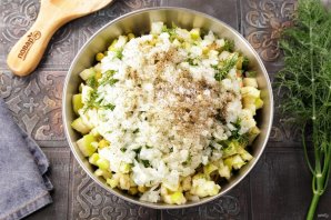 Винегрет с зелёным яблоком Винегрет с зелёным яблоком