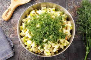 Винегрет с зелёным яблоком Винегрет с зелёным яблоком