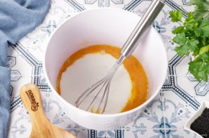 Заливной пирог с капустой на кефире