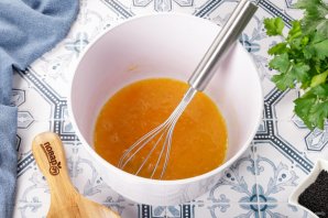 Заливной пирог с капустой на кефире