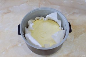 Запеканка на кефире в мультиварке Запеканка на кефире в мультиварке