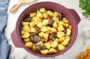 Жаркое с тыквой