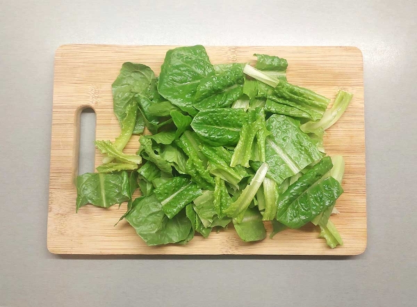 Салат «Цезарь» с креветками