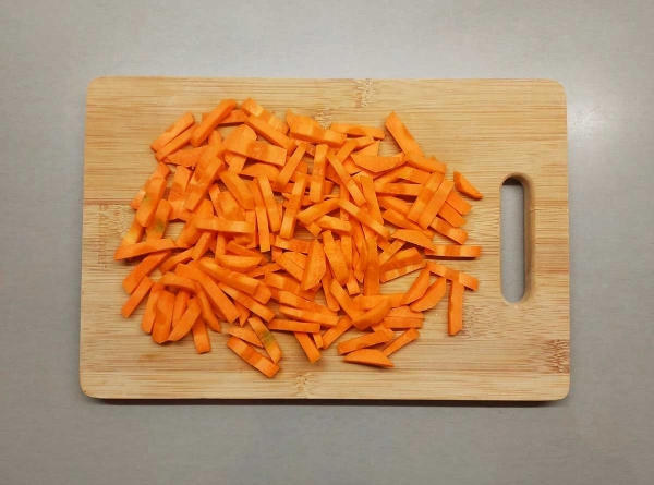 Картошка с морковью в духовке Картошка с морковью в духовке