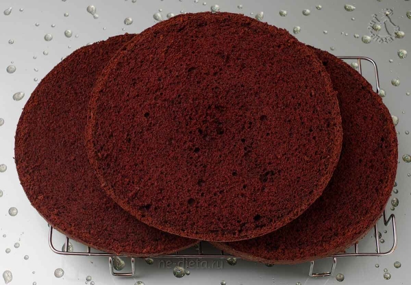 Шоколадный торт с малиной Шоколадный торт с малиной