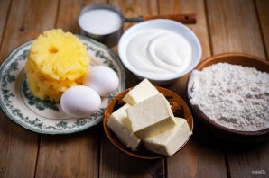 Ананасовый Тарт-татен Ананасовый Тарт-татен