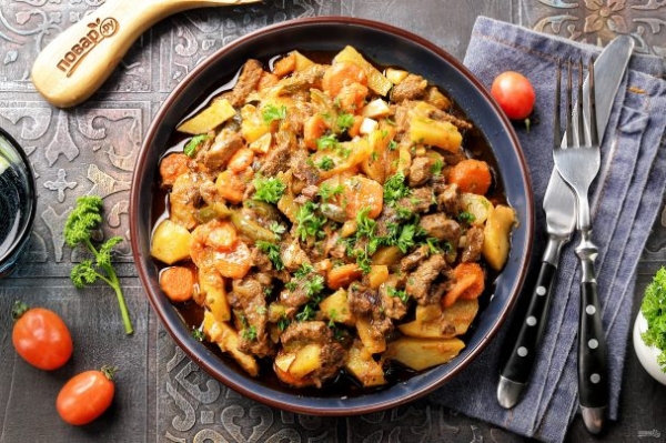 Азу по-татарски в мультиварке