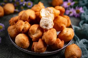 Баурсаки на кефире без дрожжей Баурсаки на кефире без дрожжей